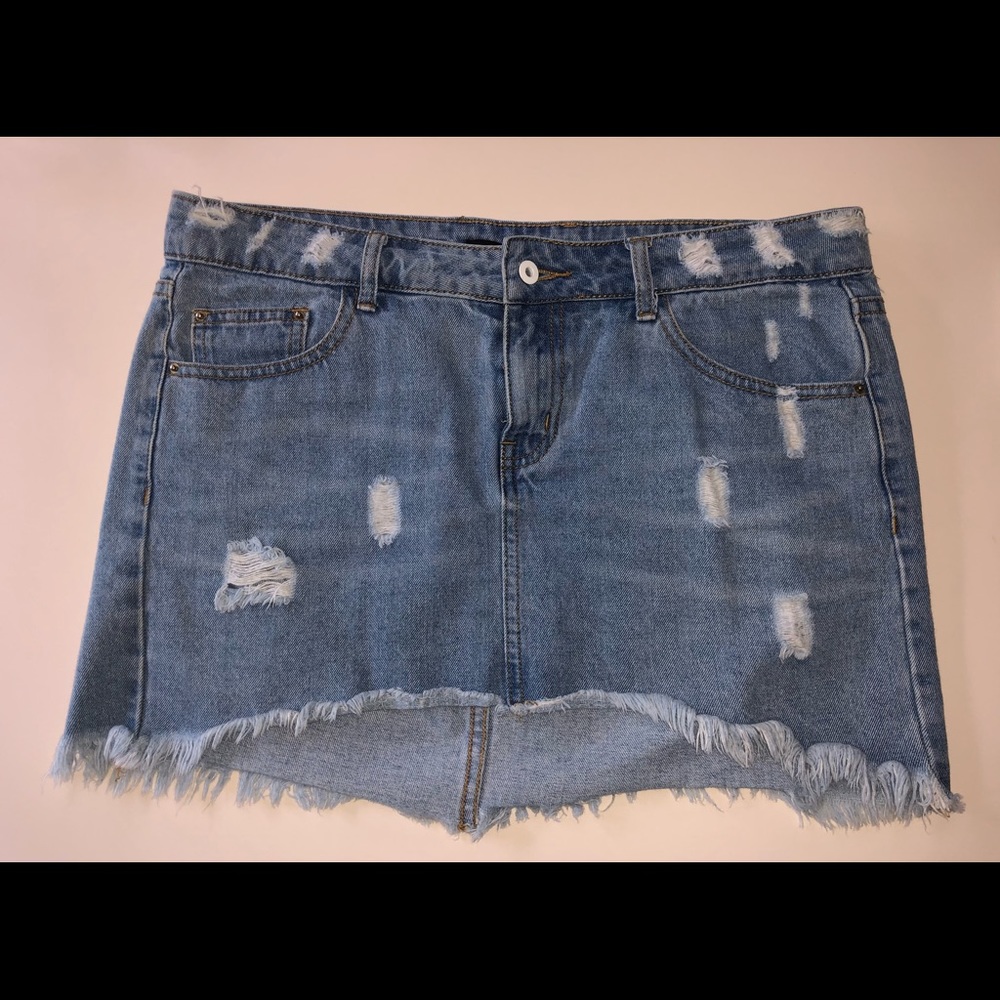 Jean Mini Skirt